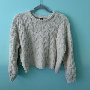Cropped sweater